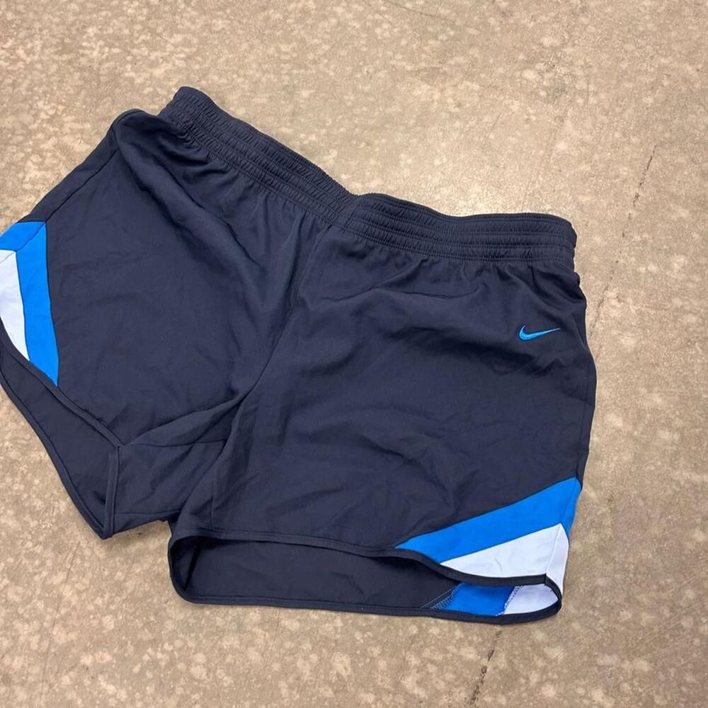 Nike Men's Navy and Blue Shorts